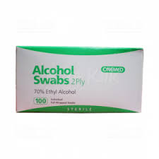 One Med Alcohol Swab 1 Box Isi 100 (per Dos)